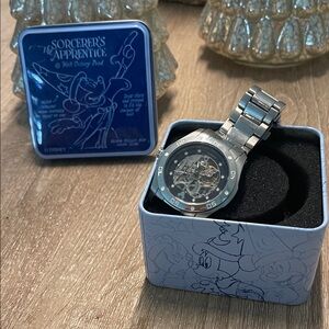 Disney Silver Sorcerer's Apprentice Watch